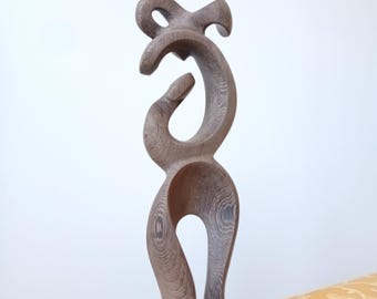 Wika wood sculpture