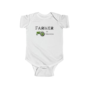 Farmer in training (green) ~ Onesie