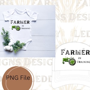 Farmer in training green PNGFILE