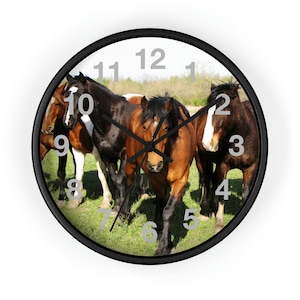 Horse ~ Wall clock
