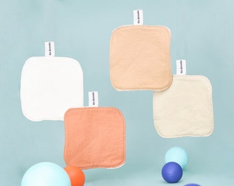 Lot de 4 maxi lingettes démaquillantes lavables et réutilisables | dès demain