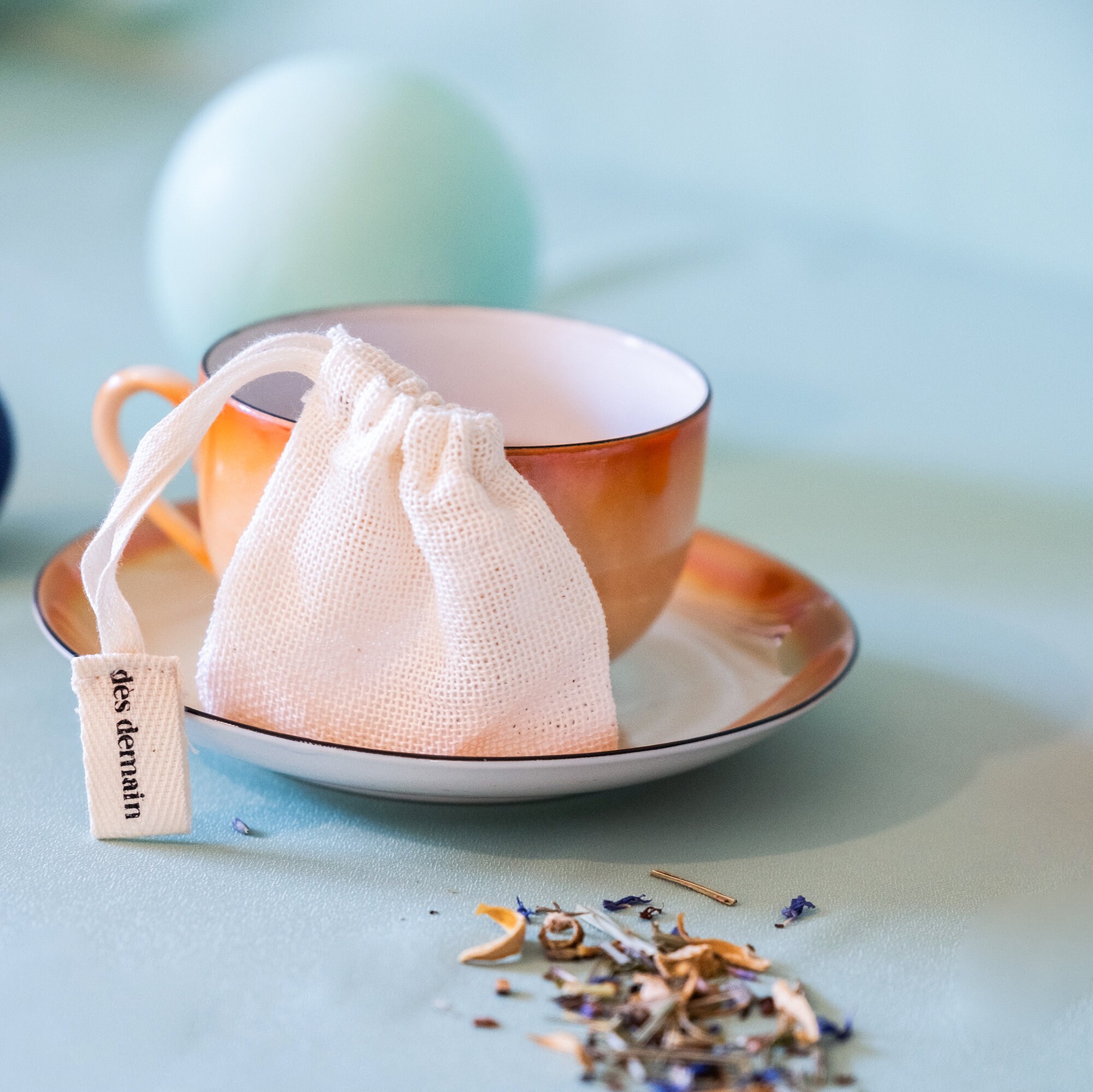 Sachets à Thé Vides Réutilisables - Lot De 100, Filtre Non Tissé, Pour Thé En Vrac, Bouillon, Épices