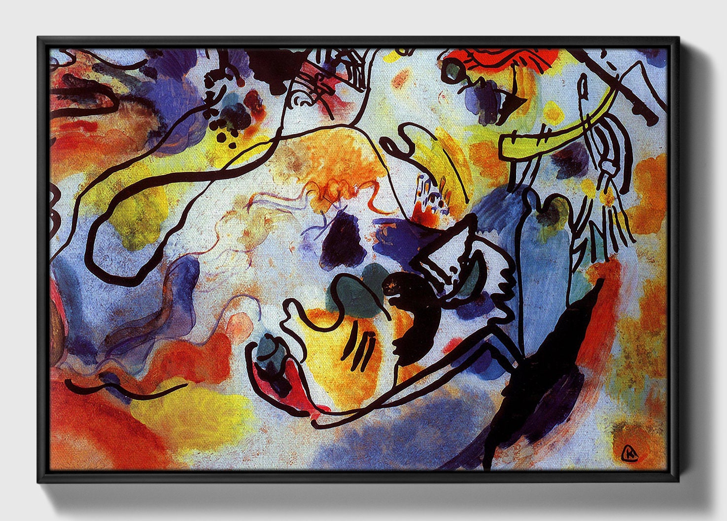WASSILY KANDINSKY. Kandinsky, Das jüngste Gericht - Album