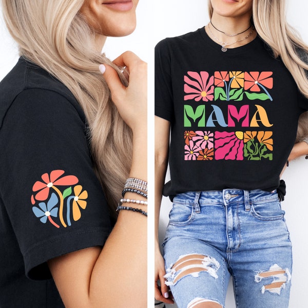 Boho Mama Shirt, Mothersday Giftful, New Mom Shirt, Gifts for Mom, Mama Gift, Fist Time Mom Gift, Mama Shirt For, Oversized Mama Shirt