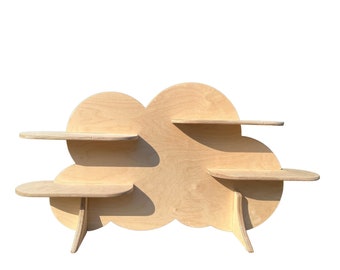Supporto pieghevole a forma di nuvola, espositore portatile, espositore per mercati pop-up, mostre d'arte, espositore per mercati, espositore per fiere, espositore per prodotti,