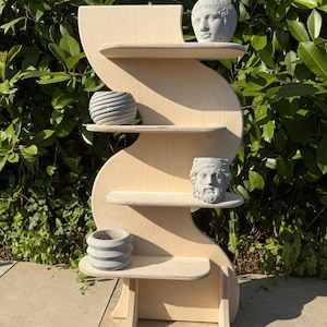 Lithe Collapsible Stand, Shop Display, Market Display, Product Display Rack, Stand Alone Shelf, Market Stall, Craft Fair Display Shelf image 2