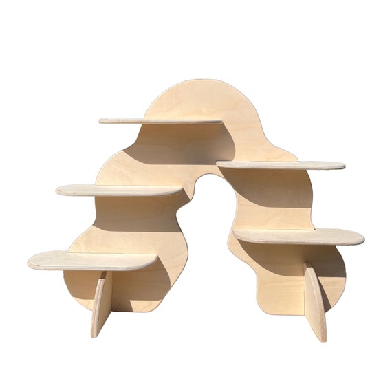 Wavyware Collapsible Stand, Wooden Craf Fair Display, Table Top Display, Product Exhibition Rack, Folding Stand, Popup Vendor Table Display