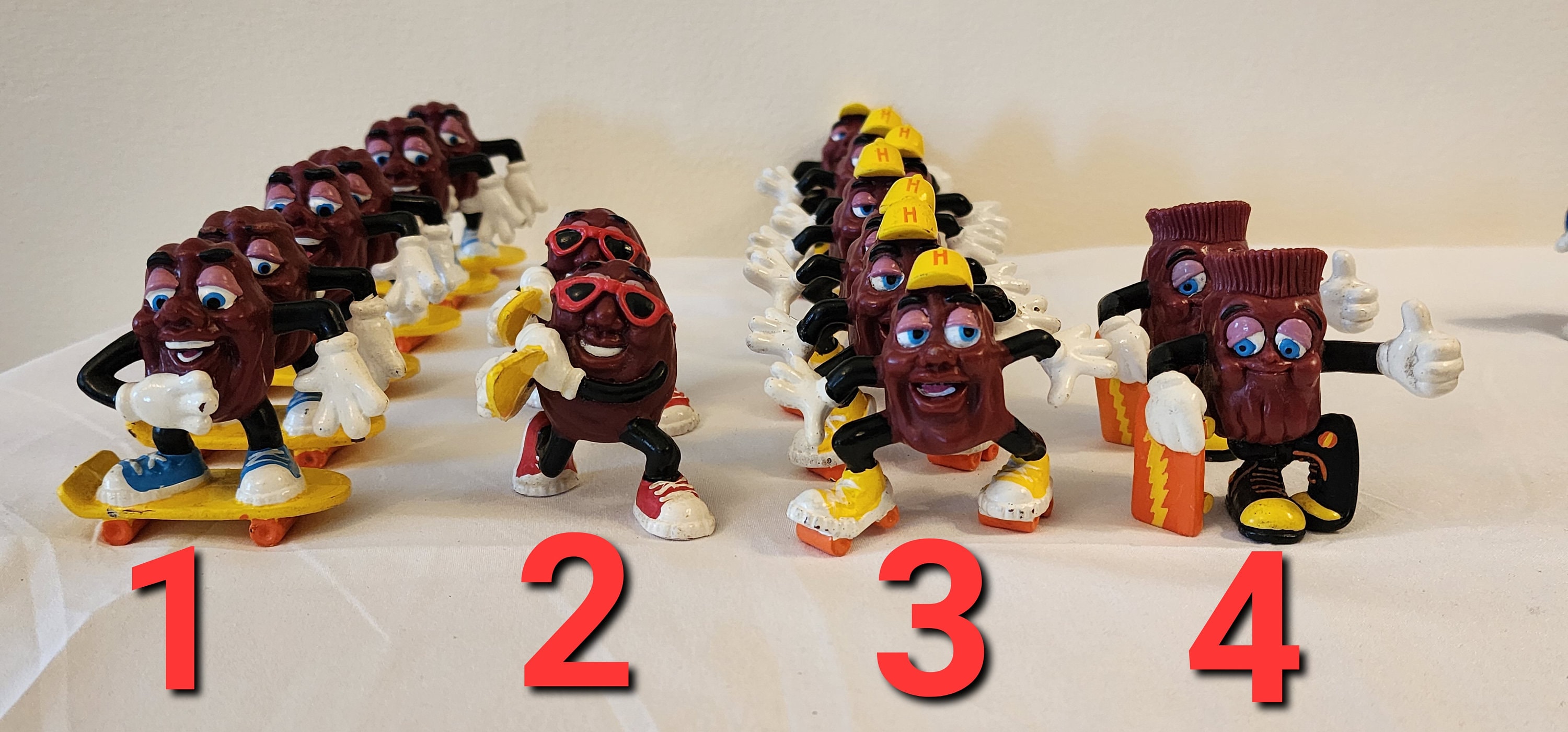 California Raisins PICK YOUR OWN California Raisin Figures California
