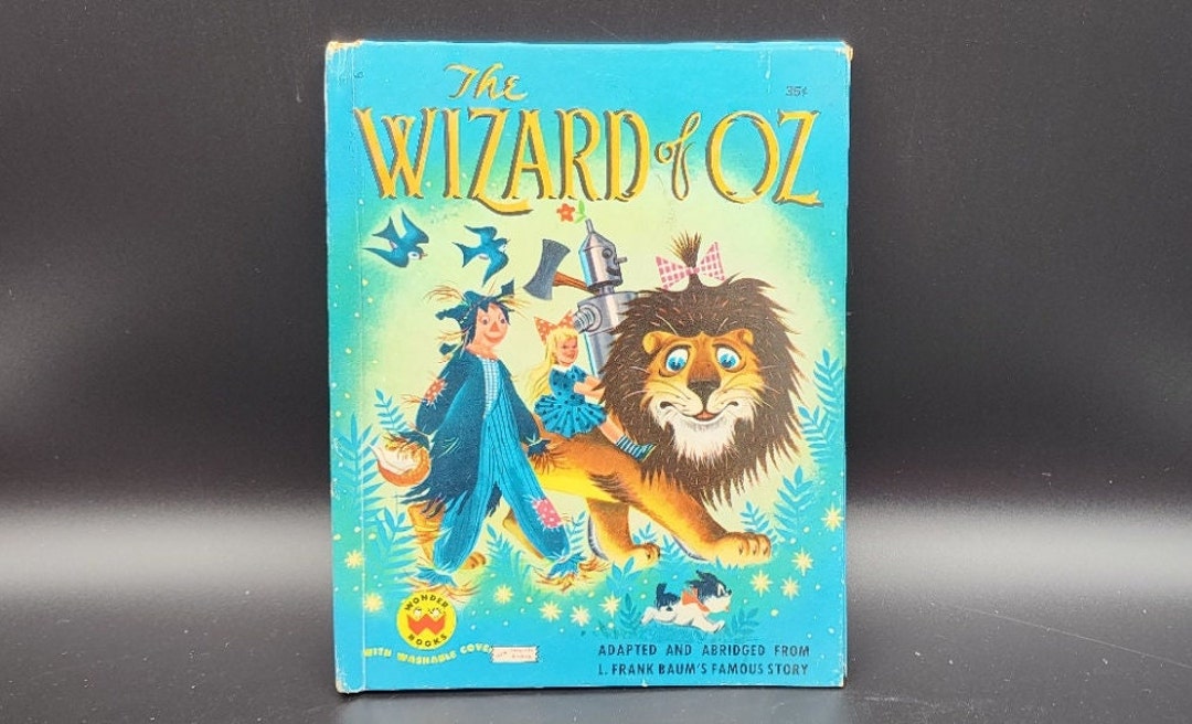 1951 L Frank Baum WIZARD OF OZ Wonder Book - Etsy