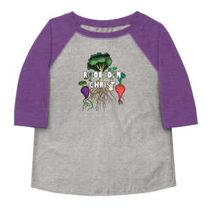 Rooted in Christ - Children&#39;s Scripture T-Shirt