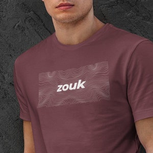 Zouk Music Sound Wave, TShirt, Zouk Dancer, Zouker T Shirt Zouking Dancer Gift Social Dance Congress