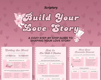 Quaderno di scrittura per romanzi rosa: spunti per la storia e schede dei personaggi (download digitale)