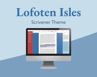 Motyw Lofoten Isles Scrivener (tryb jasny)