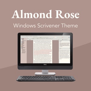 Almond Rose Scrivener Theme for Windows (Light Mode)