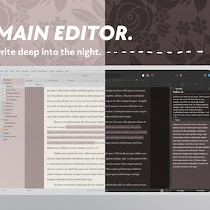 Rose Scrivener Themes: Modo Claro e Escuro para Windows imagem 2