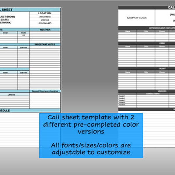 Call Tracking Sheet - Etsy