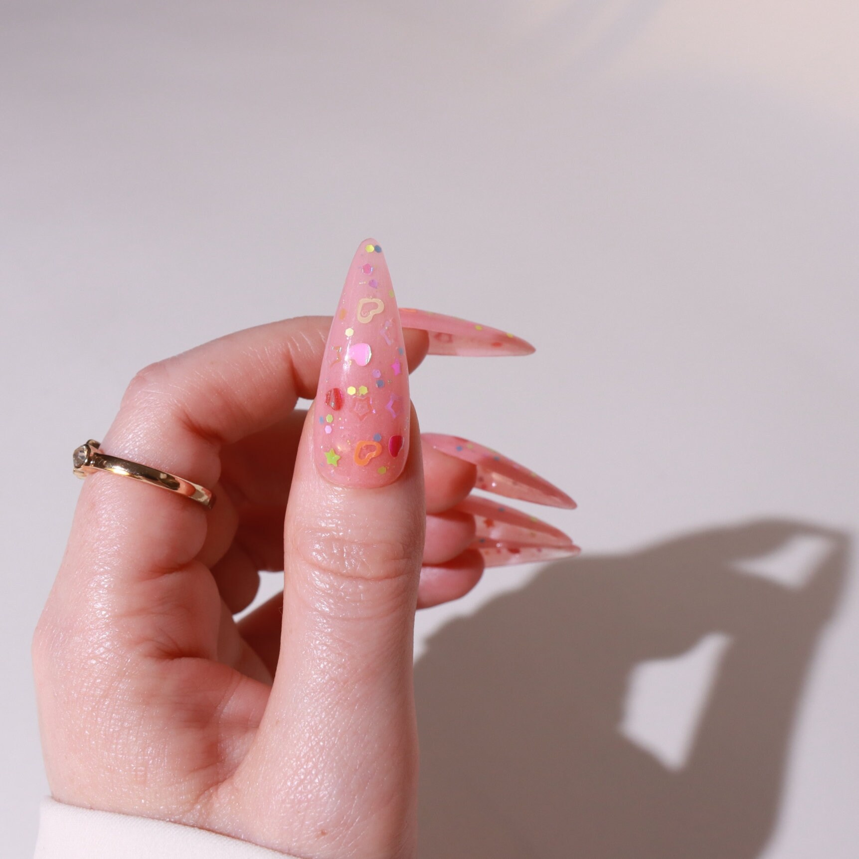 Dip Powder Press on Nails Confetti Dip Powder Press on Nails Party