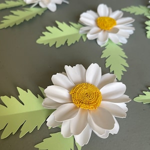 Paper Flowers, Wedding Decoration, Small Flowers, Table Centerpiece, Place Card Holders, Box Topper Flowers, Table Scatters, 3D Flowers