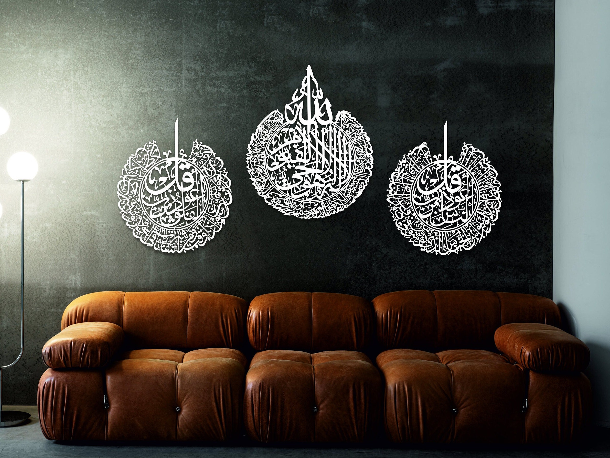 AUTOCOLLANT MIROIR ACRYLIQUE amovible autocollant mural islamique pour