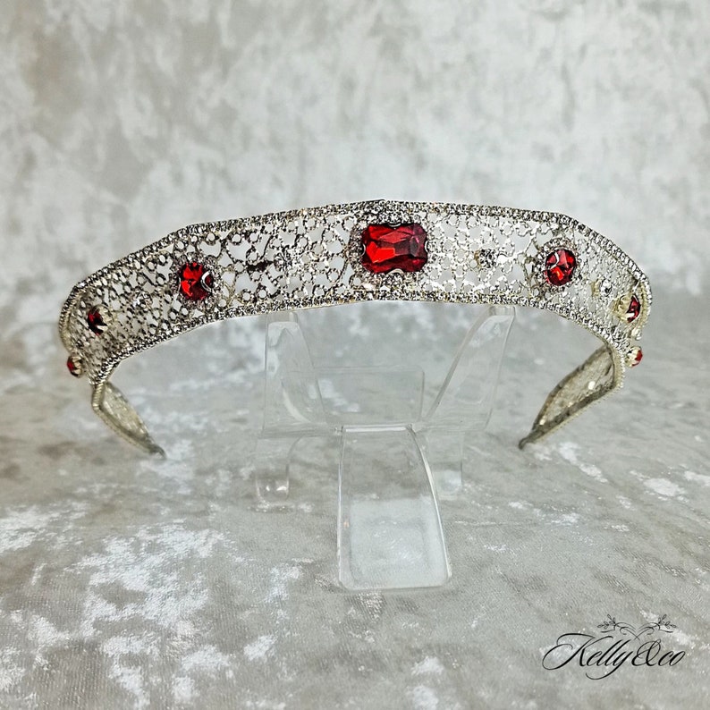 Victorian Inspired Ruby Royal Style Jewellery for Etsy