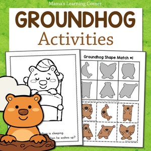 Groundhog Day Activities and Worksheets