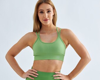 Shape Up - Green Gym Bra