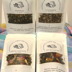 Herbal Tea Blend Variety Sampler Gift Box for Tea Lovers Ten Different ...