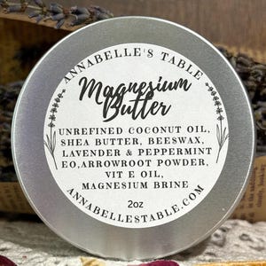 Magnesium Butter Lavender Salve