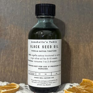Black Seed Oil Nigella Sativa Black Cumin Seed