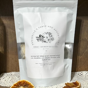 Essiac Blend With Soursop Tea Decoction DIY Kit