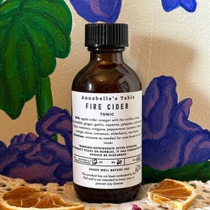 Fire Cider Tonic Natural Organic Tincture