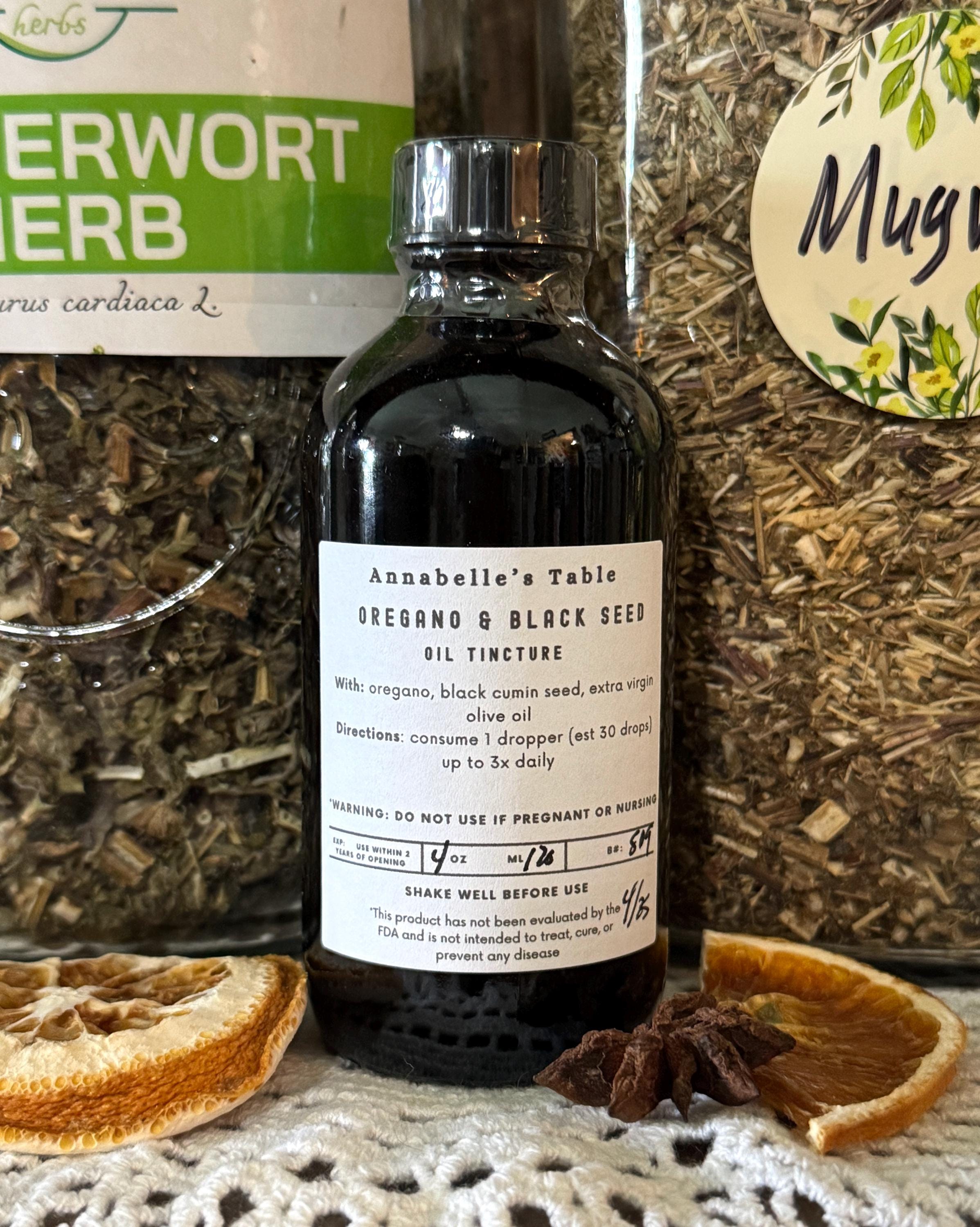 Oregano & Black Seed Nigella Sativa Oil Blend