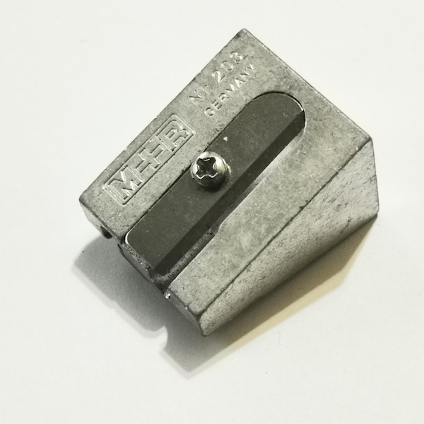 Vintage German Metal Pencil Sharpener Pencil Sharpener Handheld Pencil Sharpener Manual