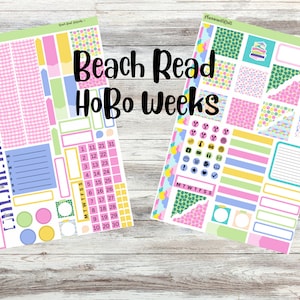Beach Read Hobonichi Weeks Planner Sticker Kit