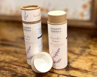 Desodorante Natural / Orgánico / Vegano / Sin Aluminio / Piel Sensible / De Larga Duración / Olor Increíble / Eco Tubo Natural / Sin Plástico