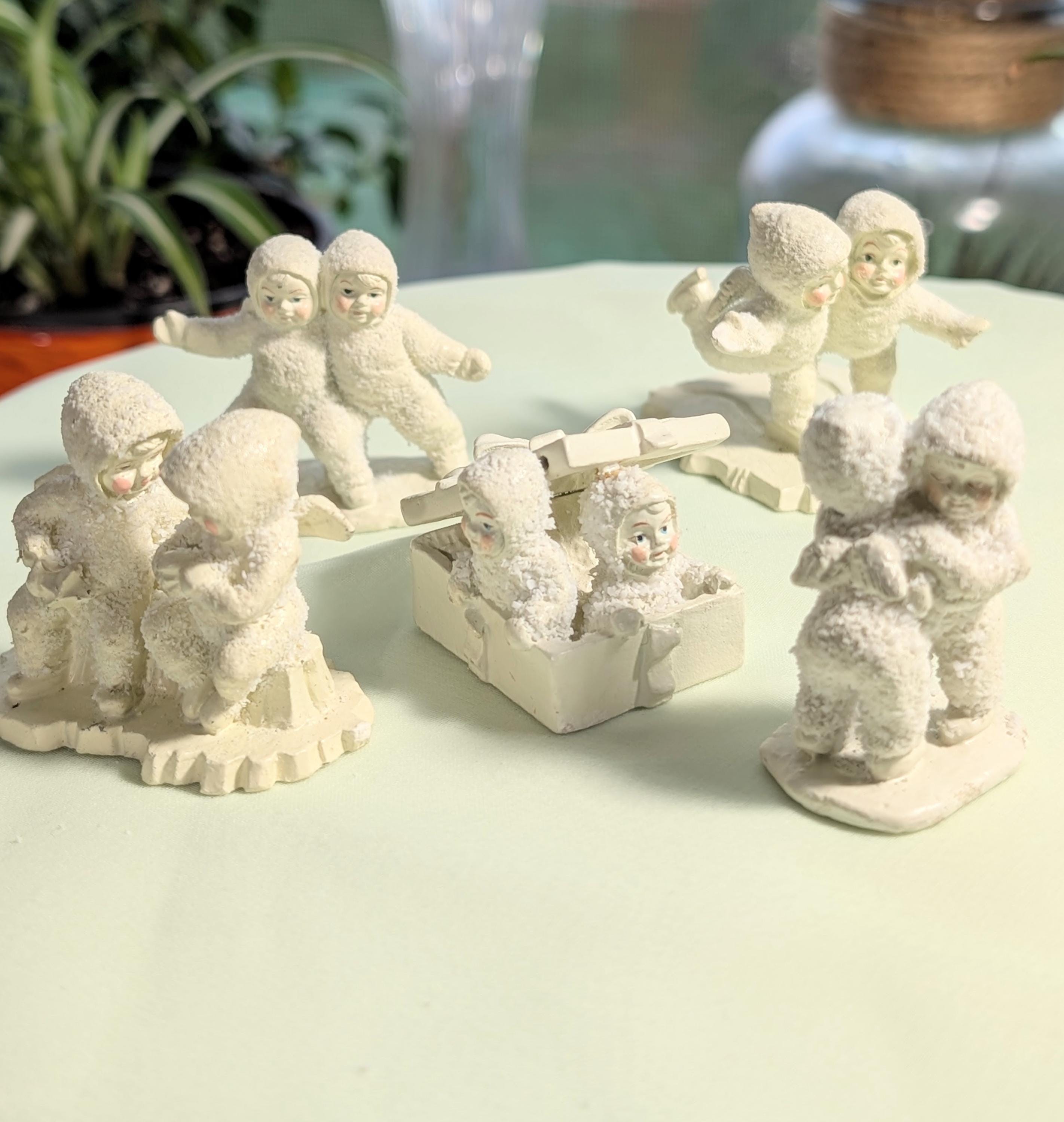 Miniature Snowbabies - Etsy
