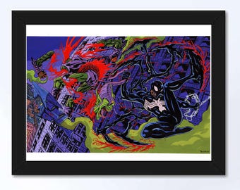 Spider man vs Green Goblin
