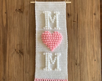 CROCHET PATTERN - Ultimate Mom Wall Hanging