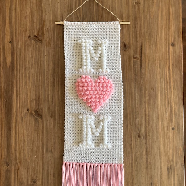 CROCHET PATTERN - Ultimate Mom Wall Hanging