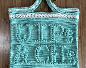 CROCHET PATTERN - WIPs & CHs Tote