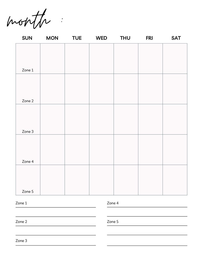 Editable Cleaning Checklist, Daily Cleaning, Monthly Cleaning, Daily ...
