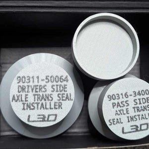 TOYOTA / LEXUS Transaxle Seal (Seal Part #&#39;s 90311-50064 / 90316-34001) Installer Set