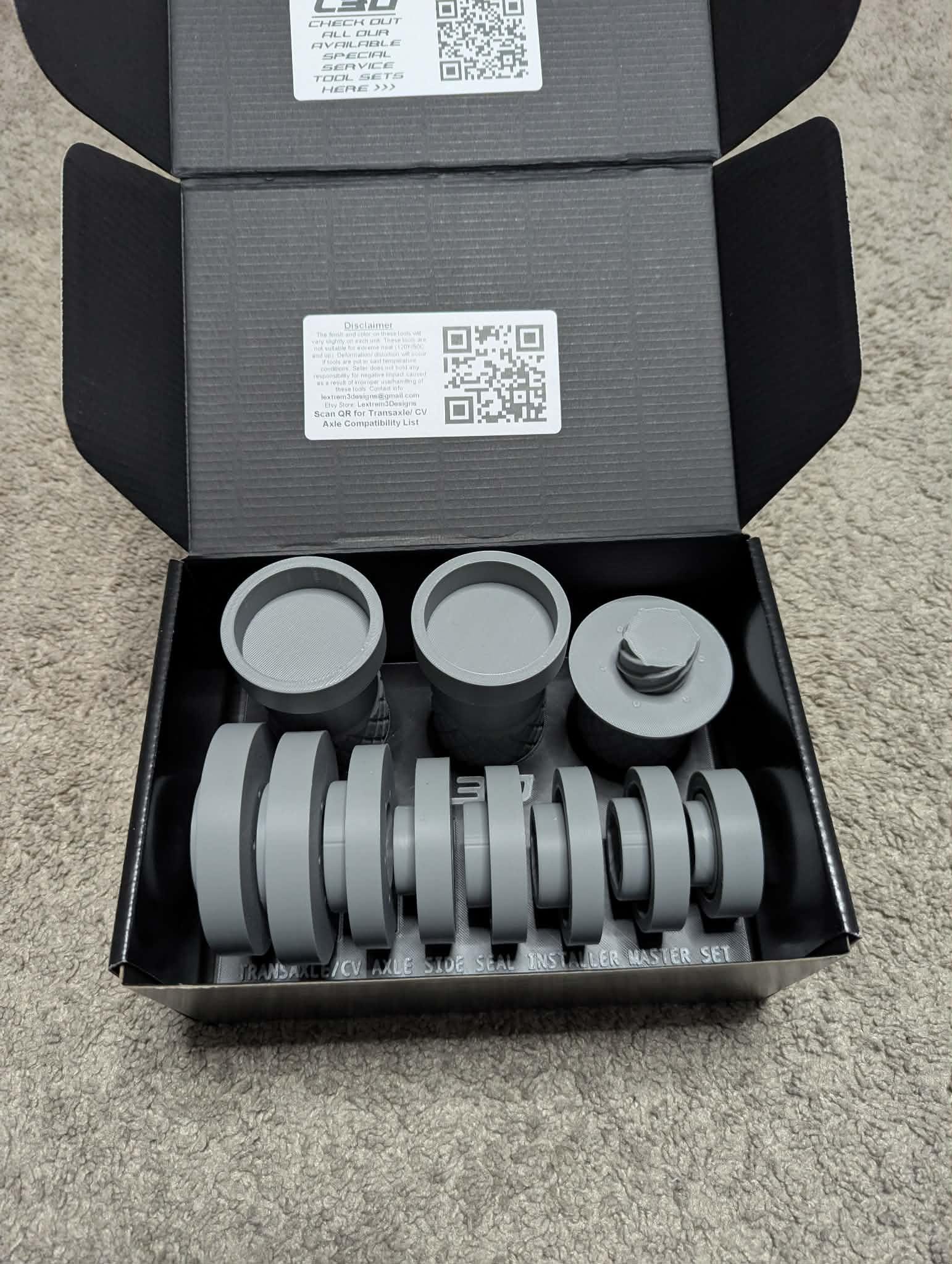 Toyota/lexus Transaxle-cv Axle Seal Installer Set - Twist Version