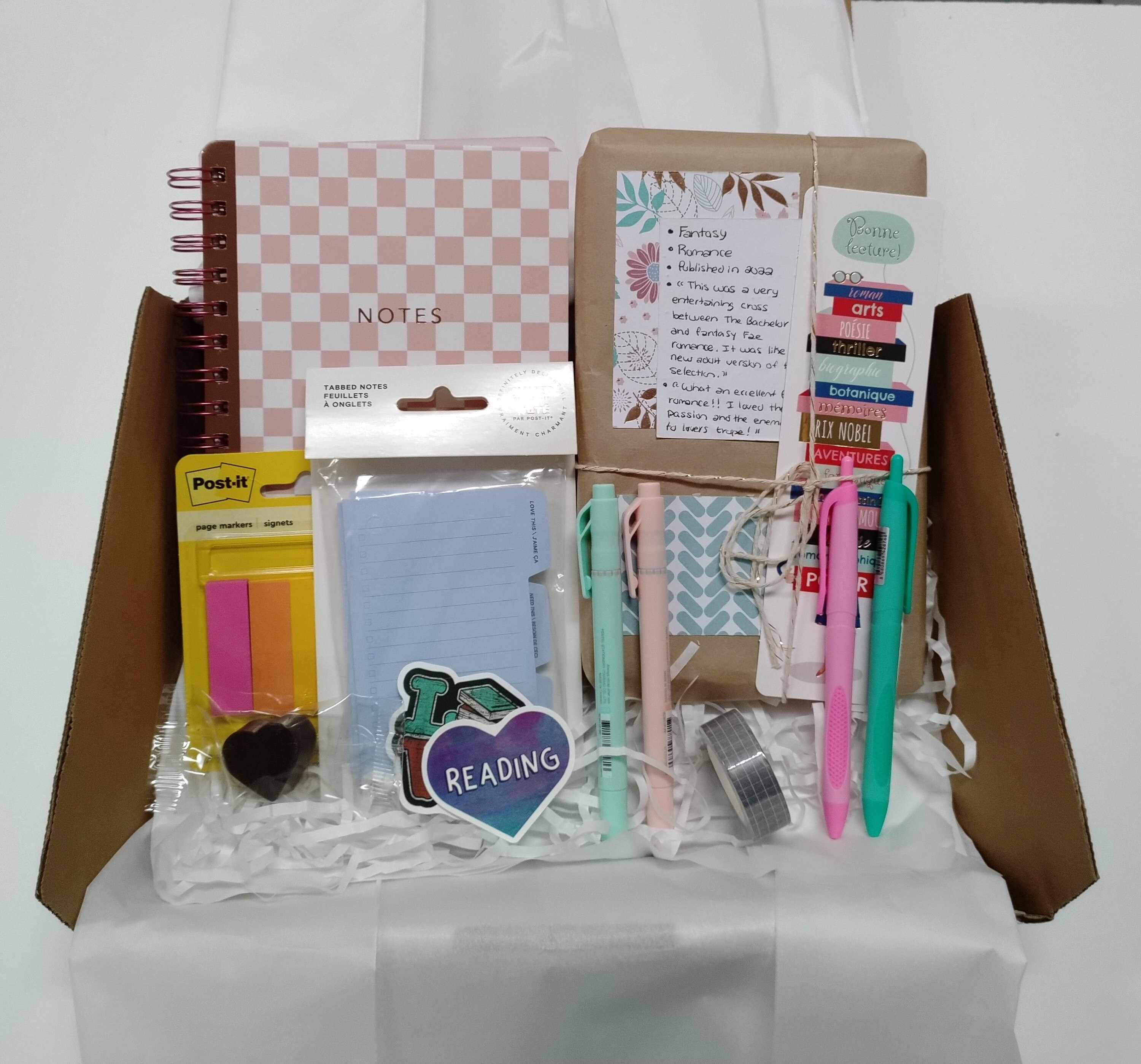 ANNOTATION KIT: Historical Fiction Blind Date with a Book Box by  *surprise*, Paperback