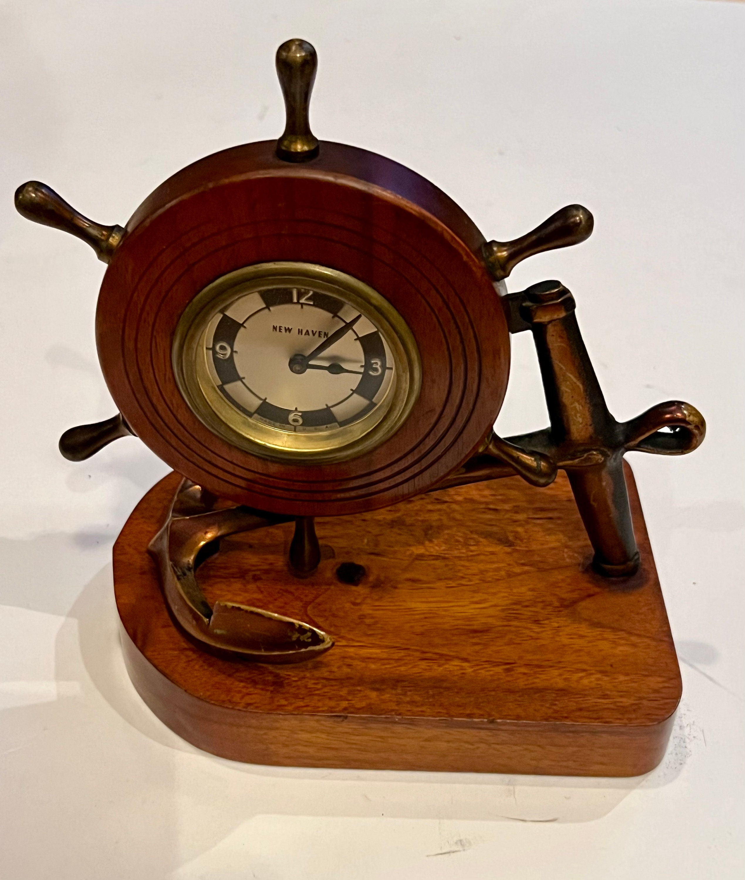 Vintage new haven clock - Etsy 日本