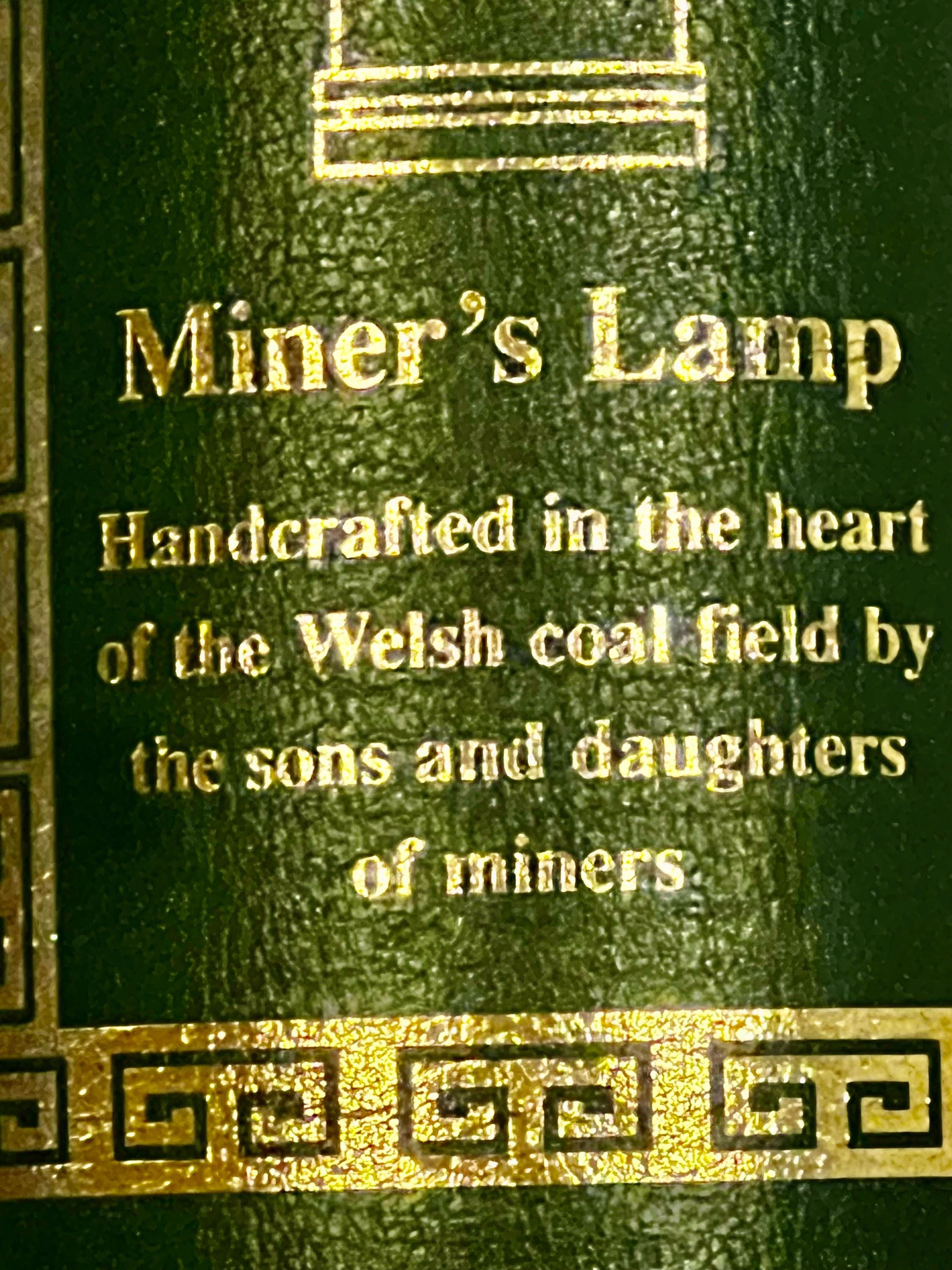 VINTAGE British Coal Mining Company Miner's Vale Type Lantern - Etsy