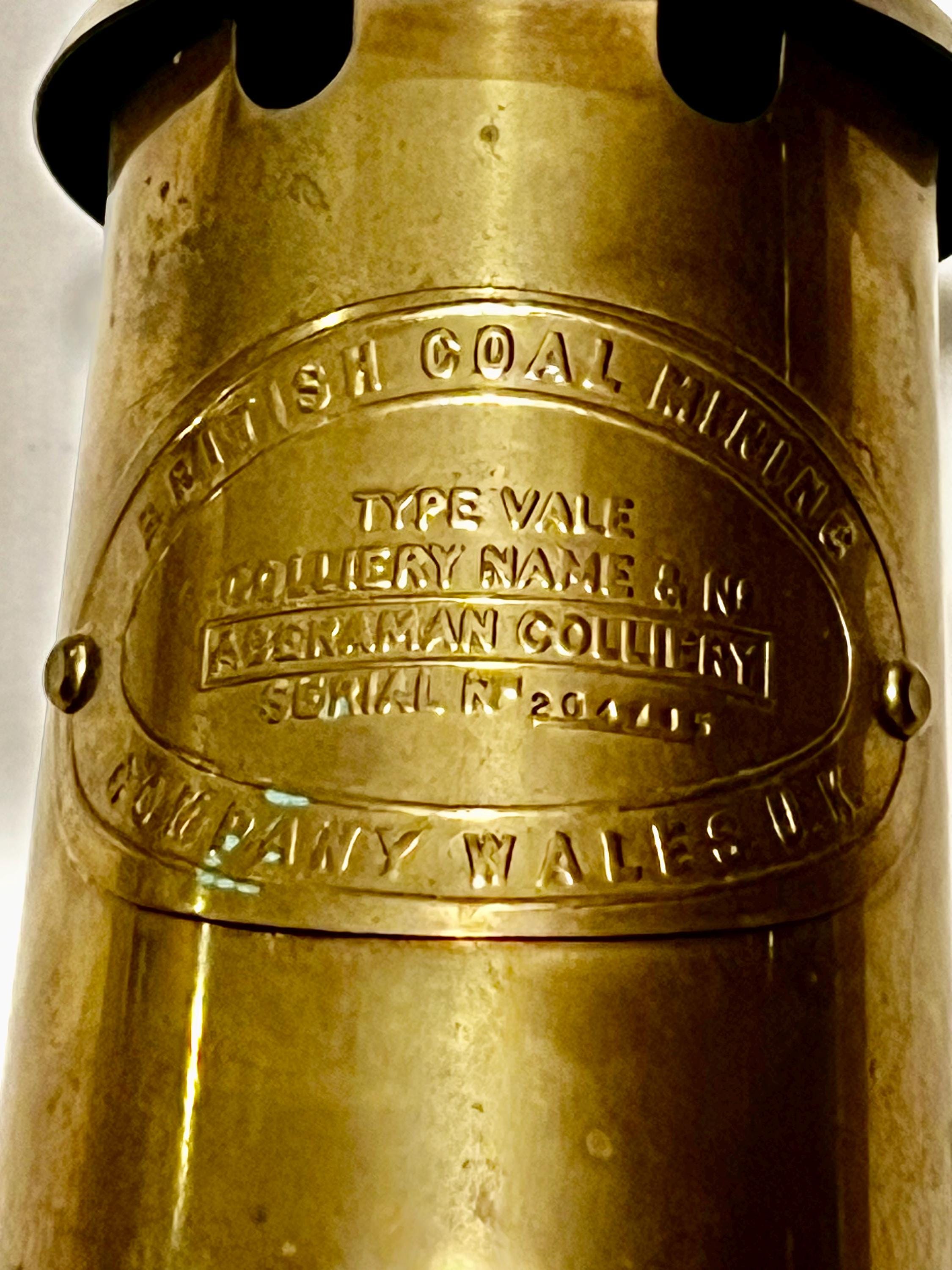 BRITISH COAL MINING ブリティッシュコール VINTAGE British Coal Mining Company Miner's Vale Type Lantern - Etsy