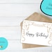 5 Printable Birthday Cards Bundle With Envelope Template, 5x7 Greeting ...