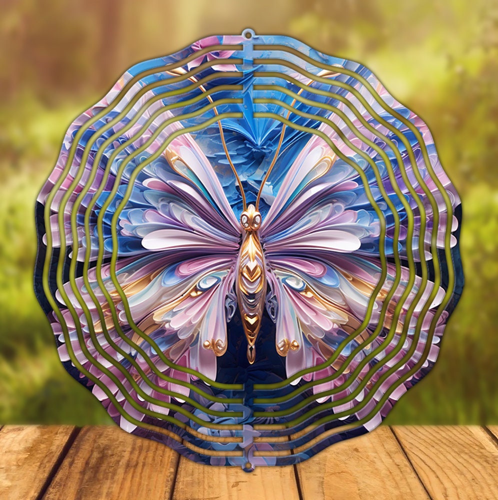 中華のおせち贈り物 WorldaWhirl Whirligig 3D Wind Spinner Star Mirror Finish