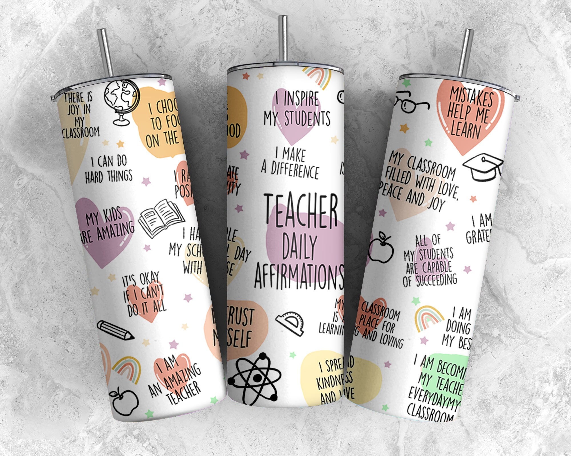 Affirmation Canvas - Etsy